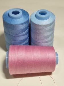 Nhà sản xuất của chất lượng cao 100% Spun <span class=keywords><strong>Polyester</strong></span> may nhuộm mô hình 5000m chiều dài độ bền cao tex27 - Product Image 5