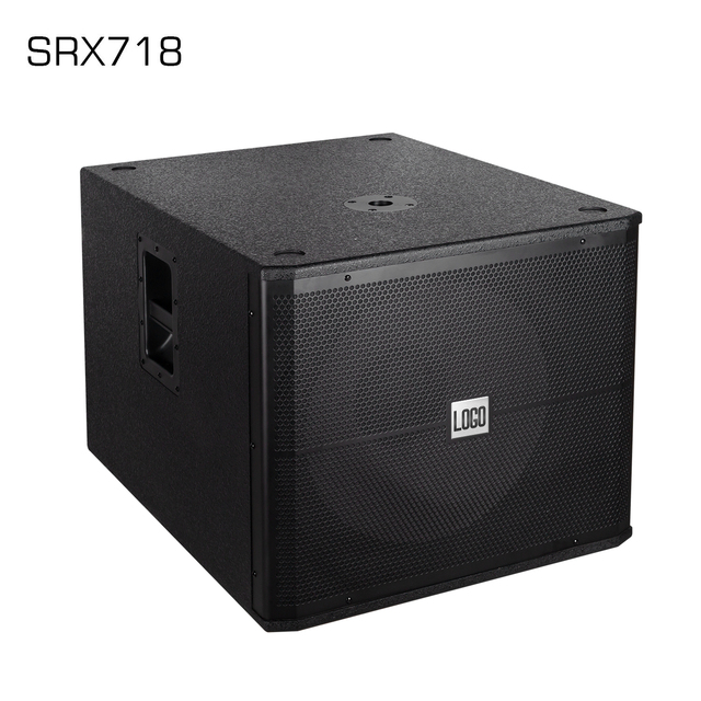 Gooermi SRX718 18-Inch Passive Subwoofer Speaker 900W High Power Single 18" Bass Cabinet for PA DJ Sound System