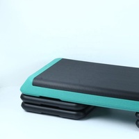 Plataforma de Step Aeróbico Multifunción de Alta Calidad con Altura Ajustable de 110cm para Gimnasio y Ejercicio