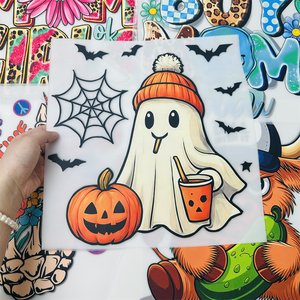 Etiquetas DTF Duraderas con Plastisol, Personalizables con Temática de Halloween, para Camisetas, Pegatinas y Bolsas, Transferencia Térmica DTF en <span class=keywords><strong>Ropa</strong></span> - Product Image 3