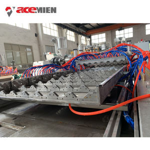 Machine d'extrudeuse de tuile de toit en plastique à double paroi Machine de fabrication de toit en tôle creuse en PVC ASA d'isolation thermique - Product Image 5