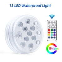 Submersible sous l'eau étanche Led douche fontaine creusée flottant Rechargeable piscine lumière pour piscines hors sol