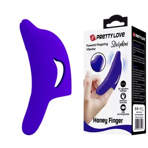 Finger vibrator clitoris G-spot stimulator couple teasing husband and wife flirt adult temperament and interest product