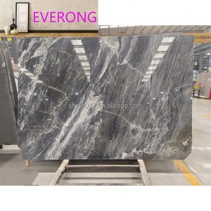 Dalles de sol en marbre gris Barca polies de luxe EV STONE pour panneaux muraux - Product Image 1