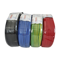 Câble Électrique Flexible en Cuivre BVR de Haute Qualité, 450/750V, Isolation PVC, pour Bâtiment