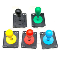 Nouvelle manette de jeu de style espagnol, contrôleur d'arcade, stick de combat en métal pour borne de jeu à monnayeur, pièces de console de jeu de style américain