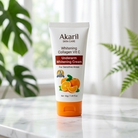 Akaril Vitamin C & Aloe Vera Achselhöhlen-Aufheller, entfernt dunkle Flecken, aufhellende Kollagen-Feuchtigkeitscreme, Körperaufhellungscreme