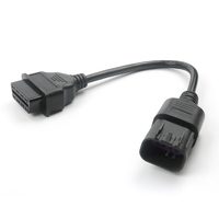 Cable Adaptador de Diagnóstico OBD2 de 16 Pines a 8 Pines para Polaris RZR Ranger ATV UTV, Conector OBD