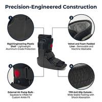 Botte de marche pneumatique OEM ODM, confortable et sans compression, conçue pour l'œdème, la rééducation post-traumatique et les soins médicaux