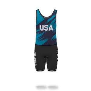 Combinaison de vitesse de <span class=keywords><strong>compression</strong></span> pour adulte par sublimation rapide et extensible pour hommes - Product Image 2