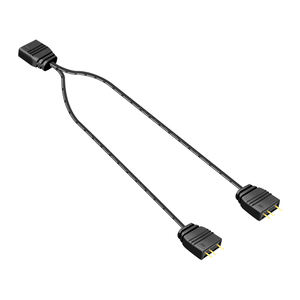 COOLMOON LED-Streifen anschluss Splitter kabel Computer zubehör RGB Argb Sync-Verlängerung kabel Praktisch 5V 3-polig ARGB Extensi - Product Image 4
