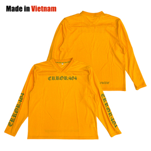 Maillot de football américain classique personnalisé respirant par sublimation Boxy-fit maille à manches longues grande taille séchage rapide anti-UV - Product Image 1