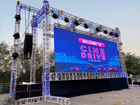 Mur vidéo géant à LED pour fond de scène P2.6 P2.9 P3.91 P4.81 Ecran d'affichage à LED pour location d'épissure sans couture