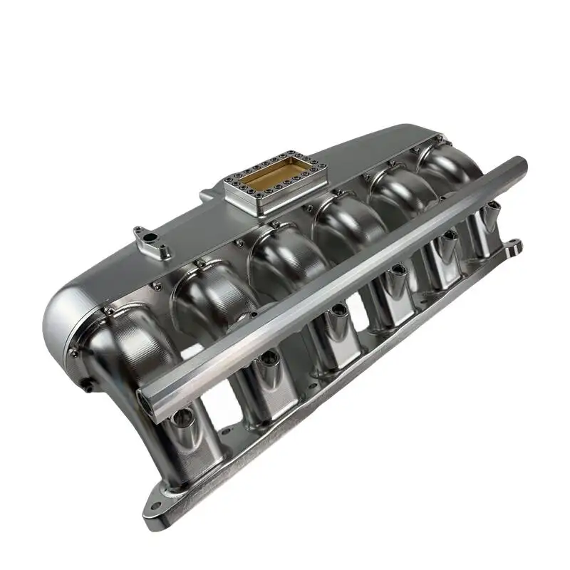 工場で製造されたアルミニウムビレットCNC部品新しい状態BMWN54エンジン性能エアインテークインレットマニホールド