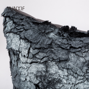 Sang Trọng Màu Đỏ Màu Xám Nghệ Thuật Thắt Lưng Gối Cho Phòng Khách, Khách Sạn Sofa Thắt Lưng Gối Biệt Thự Trang Trí Gối - Product Image 4