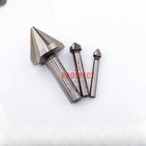 Fraise droite <span class=keywords><strong>SUPO</strong></span> poignée droite couteau à chanfreiner à trois lames CNC Machine-outil coupe pour métal Hss fraise en bout Sprial Slot fraise - Product Image 3
