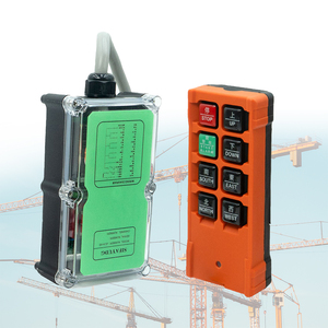 Nueva apariencia Anti-choque 6 botones Control remoto inalámbrico de velocidad única para grúa - Product Image 1