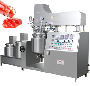 Omogeneizzatore superiore vuoto omogeneizzatore crema di latte Seperat macchina emulsionante macchina fabbrica 100l cioccolato grande Mixer 150l 25l - Product Image 1