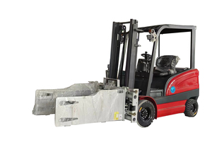 Xe nâng điện cân bằng với kẹp <span class=keywords><strong>Bale</strong></span> Chiều cao nâng Ngã Ba, khả năng chịu tải có thể được tùy chỉnh. - Product Image 2