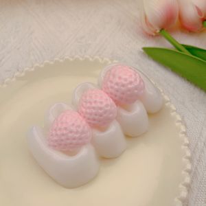 Hot Selling TPR Taba Strawberry Cream Bar Pinch Pressure Release Promotional Gift Decompression <b>Squeeze</b> Squishy Toys for Kids - Product Image 5