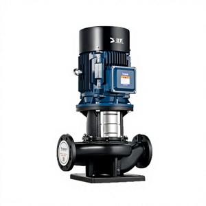 Pompe centrifuge verticale, 380V, 5,5 CV, hauteur de refoulement 28m, 30T/H, pompe à eau ultra silencieuse de haute qualité pour usage intensif - Product Image 1