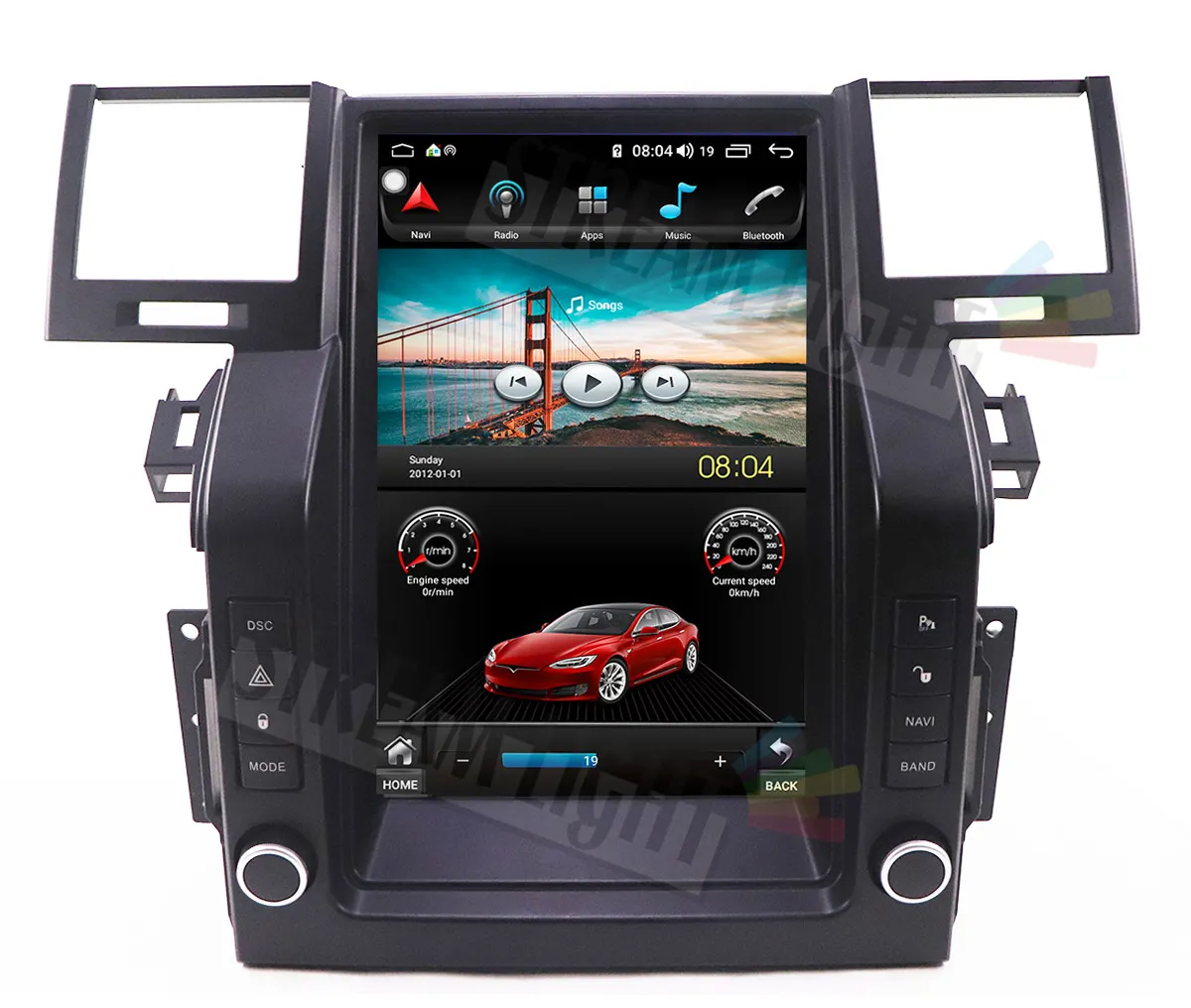 12.1นิ้ว Android10.0รถเครื่องเล่นวิดีโอสำหรับแลนด์โรเวอร์ช่วงโรเวอร์กีฬา2005-2009ที่มีวิทยุ Carplay GPS นำทาง Playstore