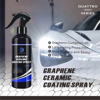 Spray de revêtement céramique au graphène pour voiture, protection de peinture au quartz, amélioration de la brillance hydrophobe, soin de surface, liquide de revêtement
