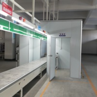 Lini perakitan AC jalur produksi pabrik pabrik