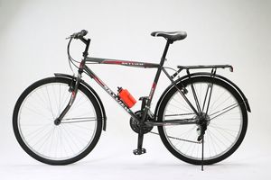 <span class=keywords><strong>Bicicleta</strong></span> <span class=keywords><strong>de</strong></span> Montaña Unisex OEM <span class=keywords><strong>de</strong></span> 26 Pulgadas y 21 Velocidades con Cuadro <span class=keywords><strong>de</strong></span> Acero, Amortiguación y Frenos V para Descenso y Actividades al Aire Libre - Product Image 2
