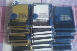 Protège-cartes de collection en PVC 35 points, imprimable, avec bordure noire, fermeture à clip pour cartes photo, en matériau PP - Product Image 4