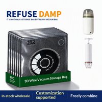 Sacs sous vide réutilisables 3D en PE/PA de qualité alimentaire, étanches à l'humidité et à la poussière, pour usage agricole, épaisseur mm