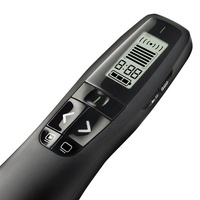 Stylo rotatif de Page à lumière rouge de haute qualité R800, stylo de Projection Laser PPT, pointeur électronique USB, télécommande sans fil