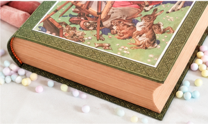 Caja de Almacenamiento Estilo Libro Vintage, Tapa Dura de Cartón con Relieve, Forro Decorativo para Joyería, Caja de Almacenamiento Estilo Libro - Product Image 4