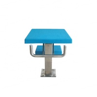 Plataforma de Salida para Competición de Natación de Acero Inoxidable Antideslizante, Modelos de Uno/Dos Escalones PT470 PT471 PT472