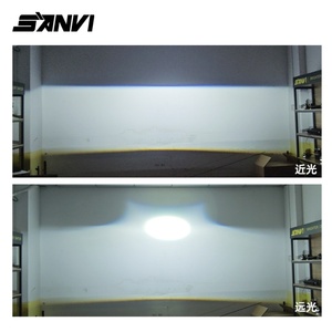 Feux de moto LED S15, projecteurs LED 58W, étanches, feux auxiliaires de moto, feux de brouillard/de conduite LED - Product Image 5