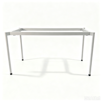 Table à manger en métal, table basse, table d'appoint, table moderne avec structure en fer, mobilier commercial pour restaurant, table de décoration pour salon