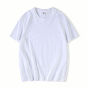 Wholesale Blank Men's Camisetas Regular Fit Solid 100% Premium Cotton T-Shirts with Custom Logo Label and Silk Screen Printing - Product Image 3