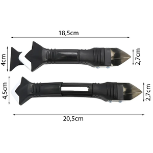 Silicone Spatula And <b>Scraper</b> With Replaceable Blades For Putty <b>Knife</b> Applications - Product Image 2