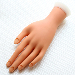 Maniquí <span class=keywords><strong>de</strong></span> mano <span class=keywords><strong>para</strong></span> práctica <span class=keywords><strong>de</strong></span> <span class=keywords><strong>uñas</strong></span> acrílicas, maniquí <span class=keywords><strong>de</strong></span> plástico suave y Flexible <span class=keywords><strong>para</strong></span> práctica <span class=keywords><strong>de</strong></span> manicura, venta al por mayor - Product Image 1