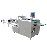Machine de fabrication de tampons alcoolisés à grande vitesse à 6 voies avec scellage automatique des 4 côtés