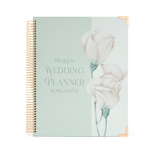 Cuaderno Planificador <span class=keywords><strong>de</strong></span> <span class=keywords><strong>Bodas</strong></span> con Espiral, Organizador <span class=keywords><strong>de</strong></span> Compromisos con 10 Secciones Temáticas, Libro <span class=keywords><strong>de</strong></span> Planificación Nupcial - Product Image 1