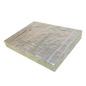 <span class=keywords><strong>Laine</strong></span> minérale acoustique certifiée UL723, classe A1, non inflammable, ondulée, 140 kg/m3, avec revêtement en aluminium, panneau <span class=keywords><strong>de</strong></span> <span class=keywords><strong>laine</strong></span> <span class=keywords><strong>de</strong></span> roche - Product Image 2