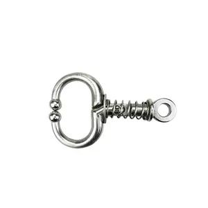 Pinza Per Naso Bovino Con Catena - Strumento Veterinario In Acciaio Zincato - Foto 8