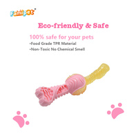 Jouet à mâcher pour chiens Famipet, nouveau design, durable, en TPR, pour nettoyer les dents, pour chiens agressifs, vente en gros du fabricant
