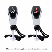 Pommeau de levier de vitesse en plastique LED pour voiture à transmission automatique VW, accessoire de modification de la tête de levier de vitesse, modèle 28-2