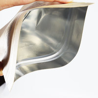 Sachet Doypack en papier kraft imprimé personnalisé avec fenêtre transparente et fermeture zip pour emballage alimentaire, avec fenêtre pour les épices