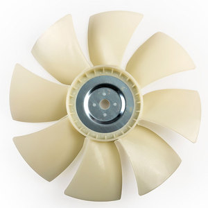 Piezas de excavadoras de tienda antigua de alta calidad, aspas de ventilador 4Bg1 (8 aspas) 97161599 Isuzu 4BG1 D <span class=keywords><strong>550</strong></span>, agujeros adyacentes, 32 agujeros diagonales - Product Image 1