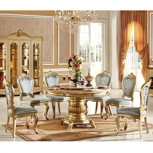 Luxus Design Gute Preis Holz Esstisch Set Esstisch und Stühle
