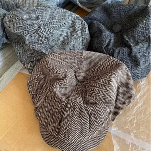 Gorro Newsboy para Hombre, Otoño Invierno, Estilo Británico Retro, Progresivo, Europeo Americano, Elegante, Boina Transpirable - Product Image 4