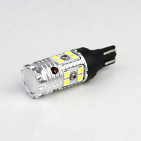 T15/912/921/W16W LED voiture ampoule 16W 1200LM haute luminosité 16SMD blanc ambre rouge Super CANBUS pour feu de recul